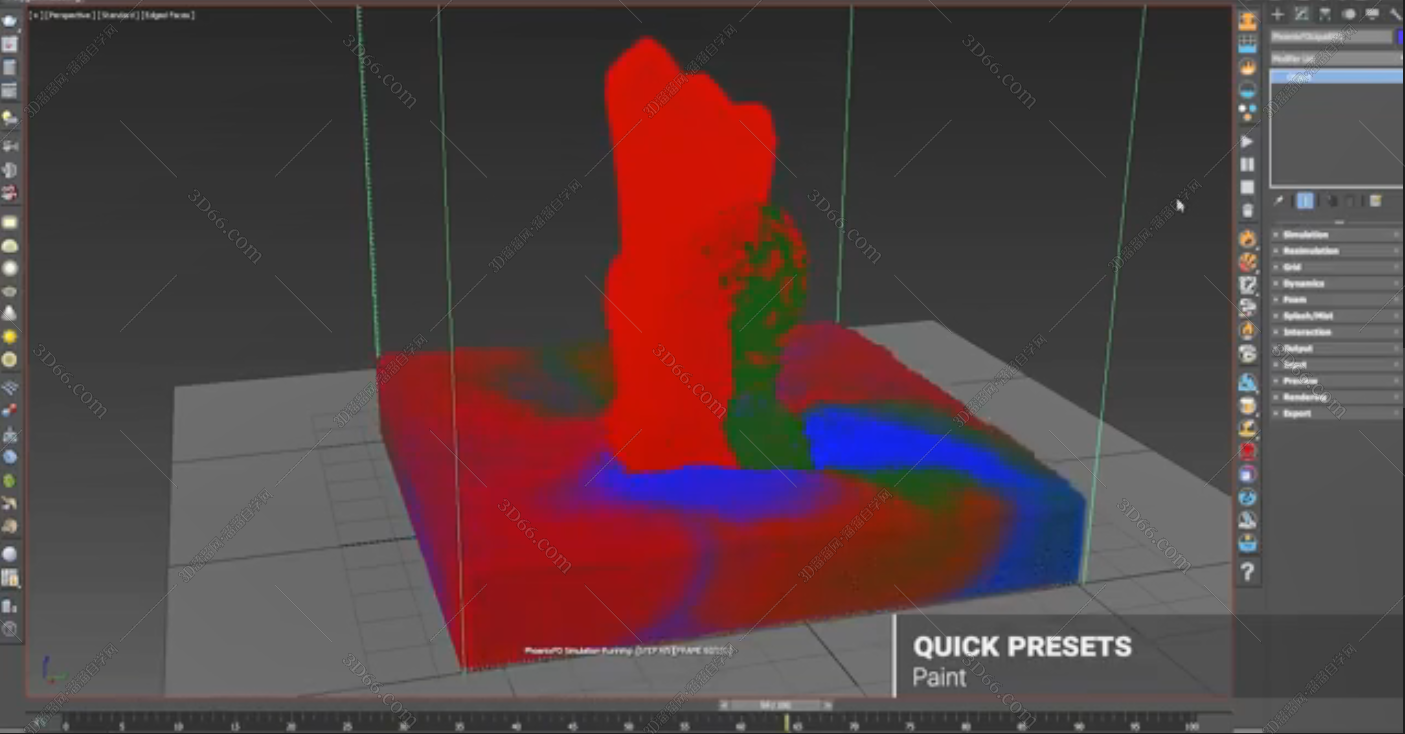 3DMax流体烟雾插件PhoenixFD v3.10.0 Vray 30 x64 For 2018