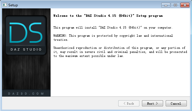 DAZ Studio安装教程步骤