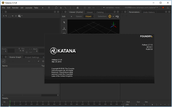 The Foundry Katana 3.1v1【3D渲染工具】免费破解版下载