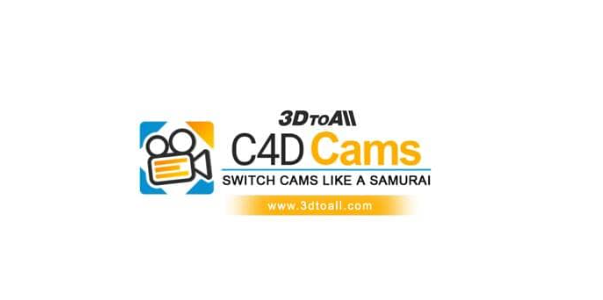 【C4D插件】C4D多项目摄像机预览切换插件 3DtoAll C4D Cams V1.1 For Cinema 4D R17-R26 英文版下载