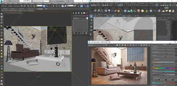 场景转换插件MaxToMaya V1.4b For 3DMax/Maya 2014-2017