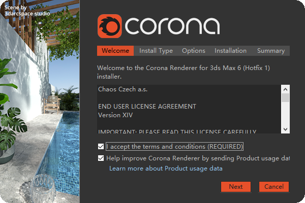 Corona for 3dmax安装教程步骤