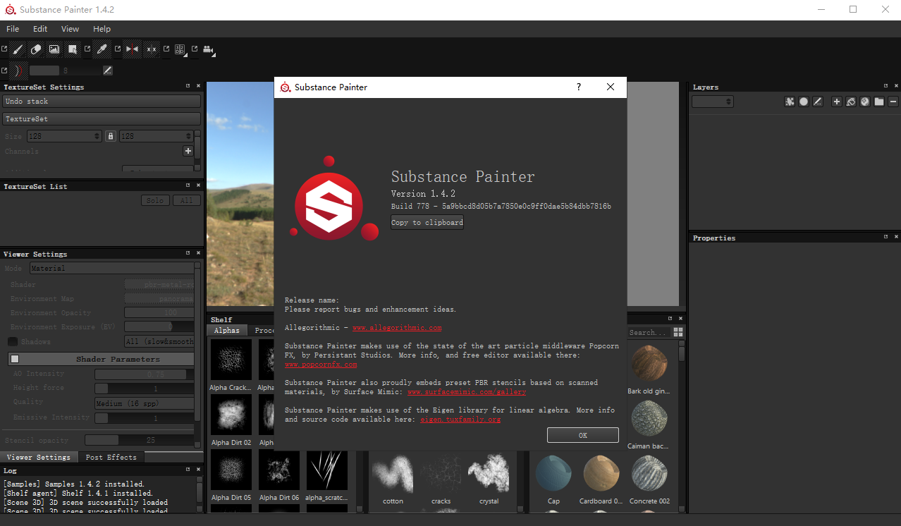 substance painter 1.4.2【贴图绘制软件】英文破解版