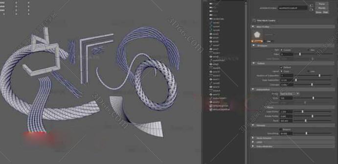 Maya电线 电缆 绳索建模插件：Wire v0.2.1