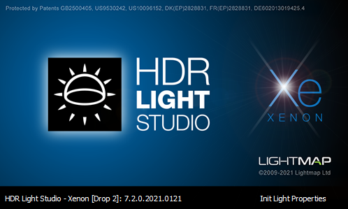 Lightmap HDR Light Studio Carbon 7.2.0【三维渲染室内摄影棚灯光HDR环境软件】绿色版下载 附接口插件