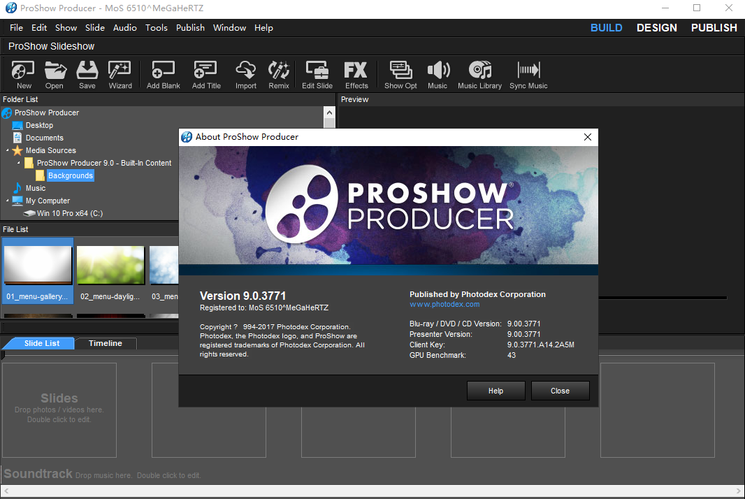 proshow producer v9.0.3771【电子相册制作软件】免费破解版