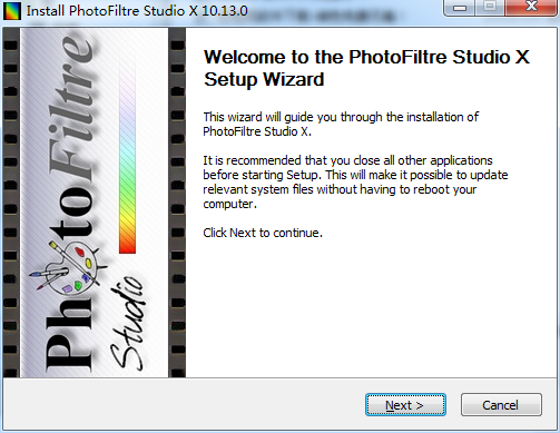 PhotoFiltre Studio安装教程步骤