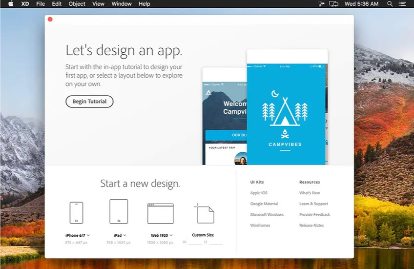 Adobe Experience Design CC2020 V35.0 for Mac【XD 2020】中文直装破解版下载