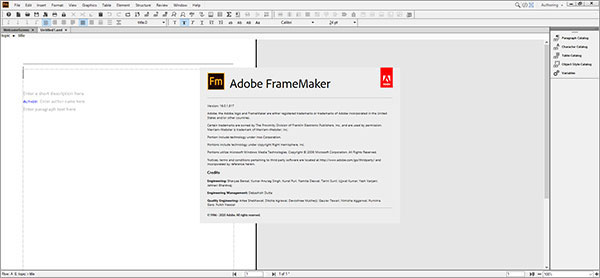 Adobe FrameMaker 16 英文绿色免费版