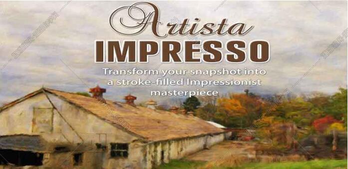 PS印象派油画风格滤镜 – Artista Impresso Pro v1.7.9