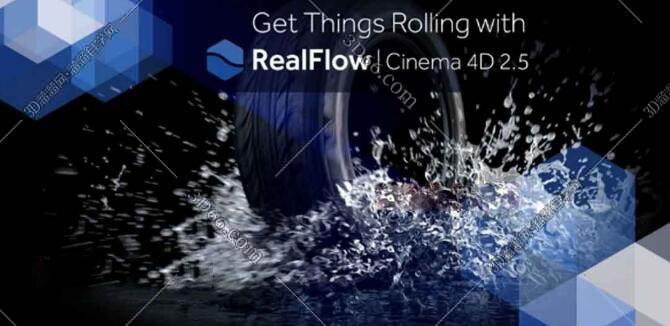 C4D流体插件：NextLimit RealFlow C4D v2.6.4.0092