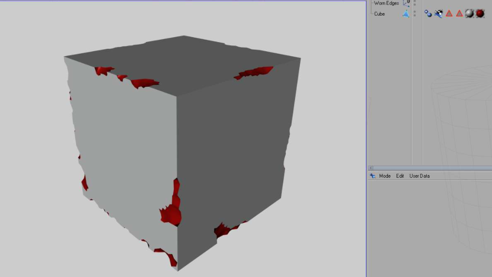 C4D破损边缘生成插件：wornEdges V1 免费下载