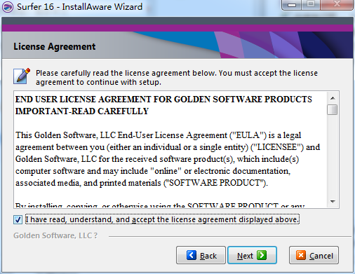 Golden Software Surfer安装教程步骤