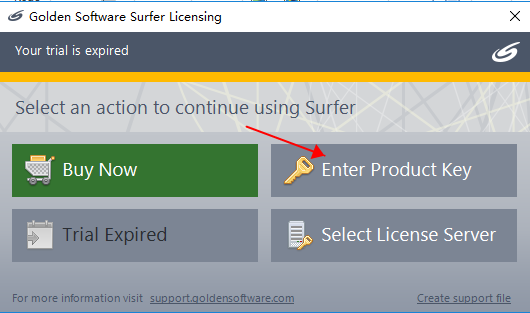 Golden Software Surfer安装教程步骤