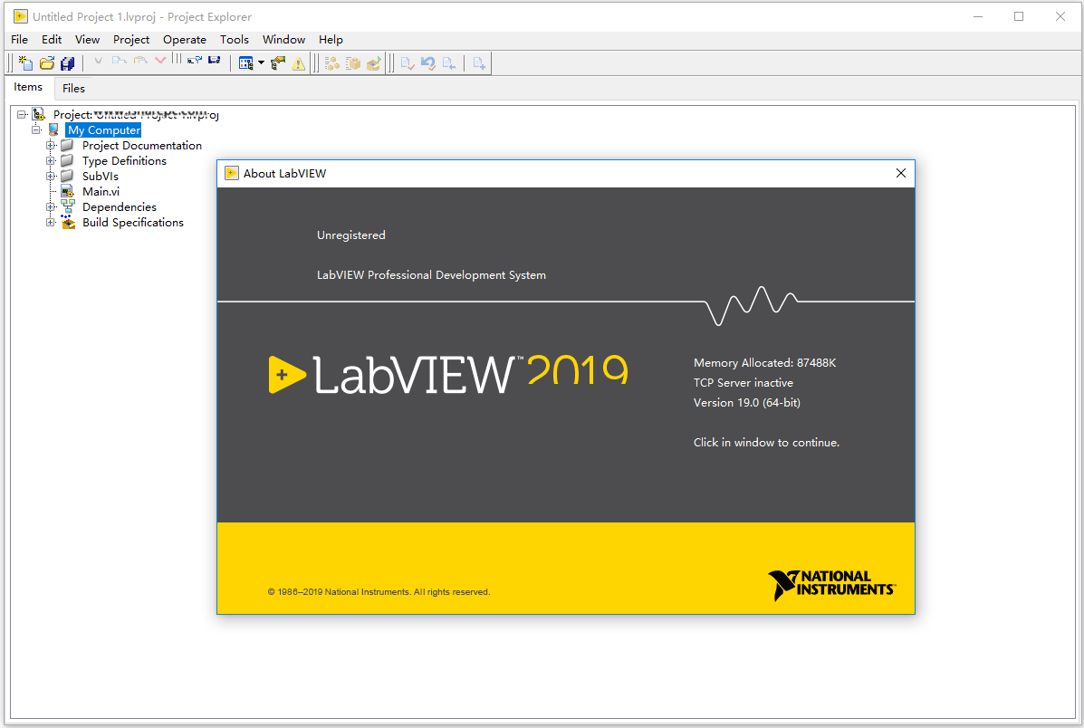 LabVIEW2019中文版【LabVIEW2019破解版】中文破解版