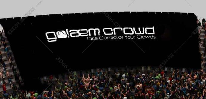 Maya集群模拟插件：Golaem Crowd v6.2