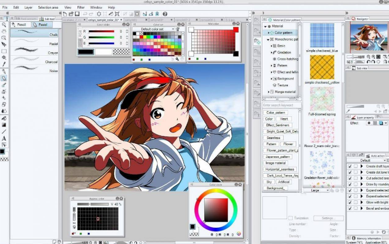 clip studio paint v1.9.4 (CPS 中文试用版)免费试用版 未破解