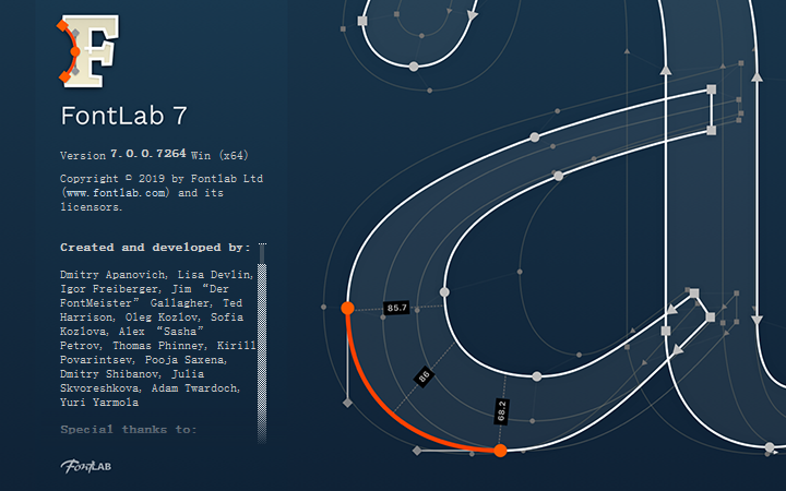 FontLab 7【字体编辑器】英文破解版下载