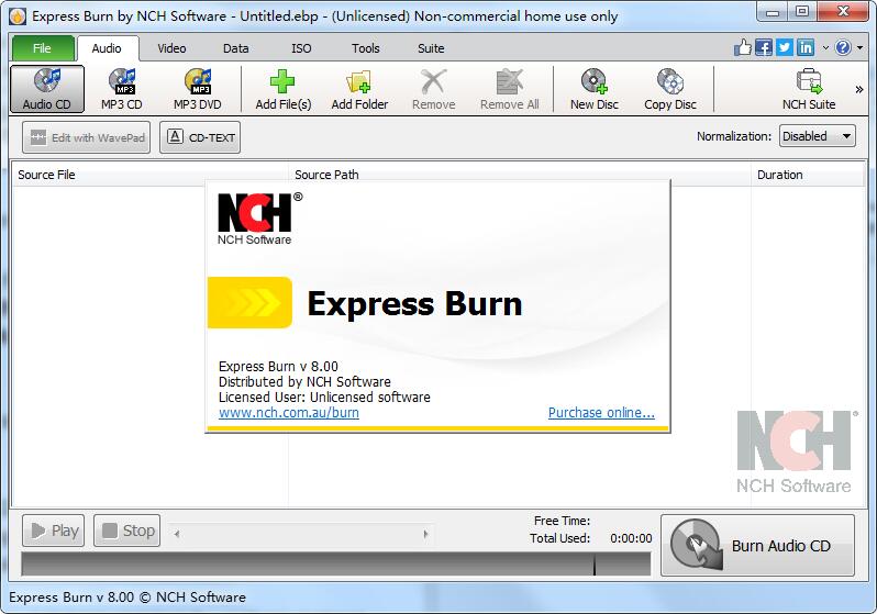 Express burn v8.00官方下载【Express burn 8.00破解版】汉化破解版