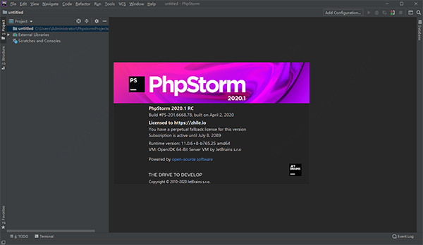 PhpStorm 2020.1【PHP编程软件】中文破解版下载