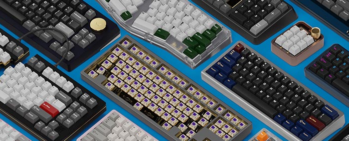 【Blender插件】Blender键盘模型预设渲染工具包 Keyboard Render Kit 2