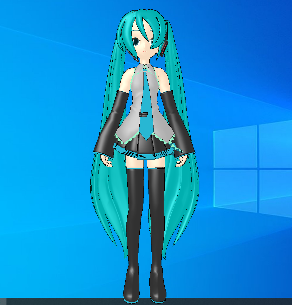 MMDPlayer 1.0【MMD模型播放器】日文精简版