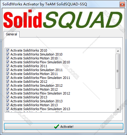 SolidWorks2014激活工具【SW2014注册机】序列号生成器