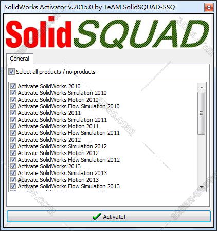 SolidWorks2015激活工具【SW2015注册机】序列号生成器