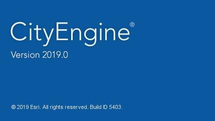 Esri CityEngine 2019【附破解补丁】免费英文版