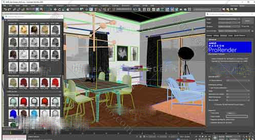 3ds Max渲染器：ProRender v2.5.423 For 2017