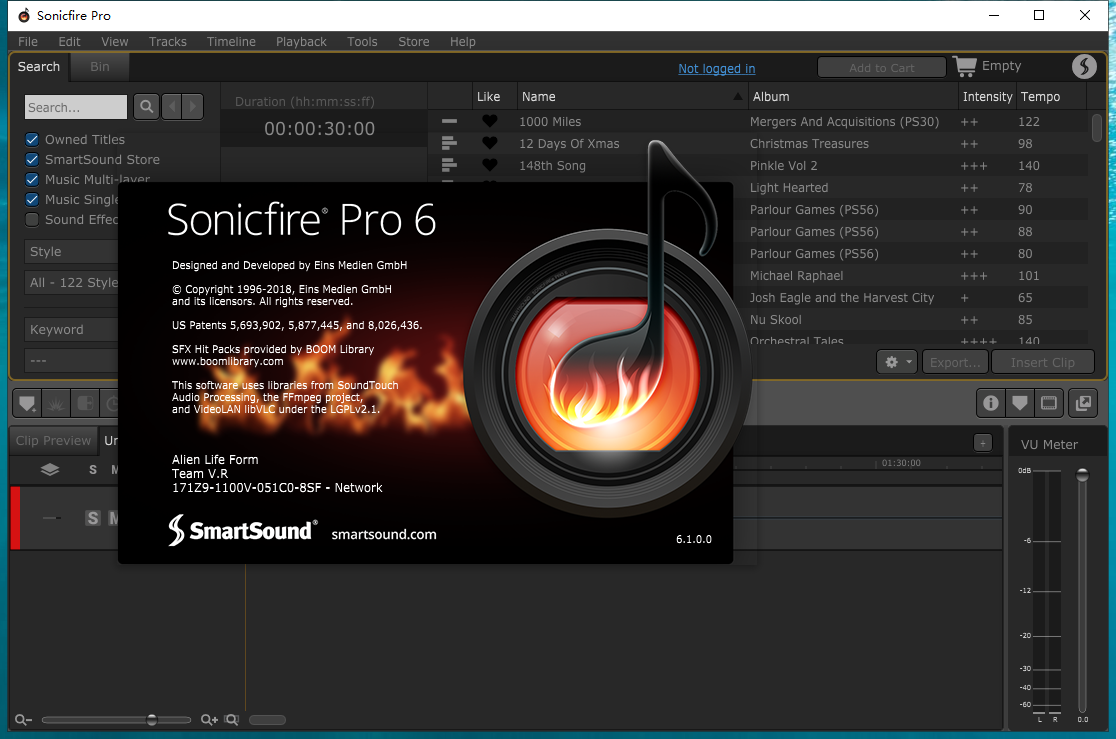 sonicfire pro V6.1【视频配乐软件】免费破解版