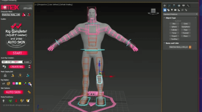 【3DMAX插件】一键IK绑定插件神器3DtoAll IKMAX v1.72 for 3ds Max 2015-2022破解版下载