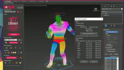 【3DMAX插件】一键IK绑定插件神器3DtoAll IKMAX v1.72 for 3ds Max 2015-2022破解版下载