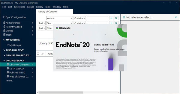 EndNote 20【文献管理软件】绿色破解版免费下载