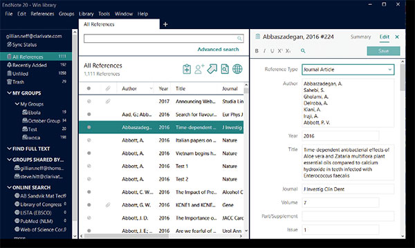 EndNote 20【文献管理软件】绿色破解版免费下载