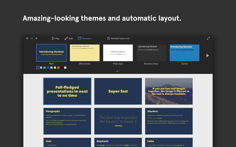 Deckset for Mac 2.0.4 破解版 – Mac上创意优秀的幻灯片制作工具-3
