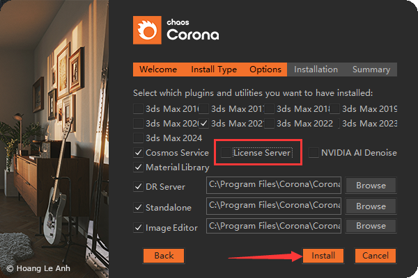 Corona 10.1 for 3ds Max 2016-2024中文破解版下载附安装教程-6