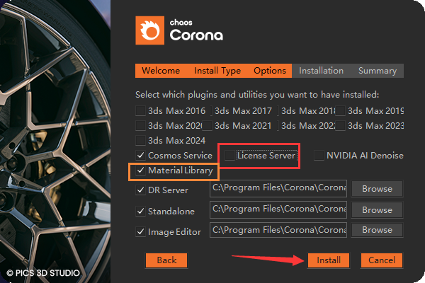 Corona 9.2 for 3dmax2016-2024汉化版免费下载 安装教程-6